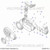 BODY, CLUTCH COVER