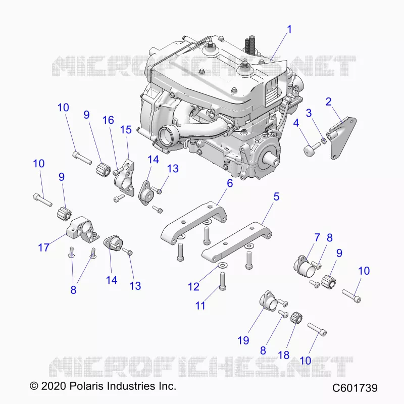 MOTOR, MOUNTING