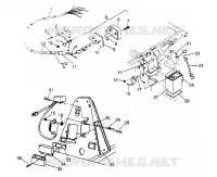 ELEKTRIC/RÜCKLICHT ASSEMBLY 2X4 300 W947530 (4926742674C005)