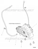 DRIVE TRAIN, FRONT GEARCASE MOUNTING