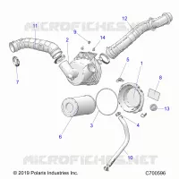 ENGINE, LUFTEINLASS SYSTEM
