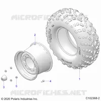 RADS, REAR TIRE