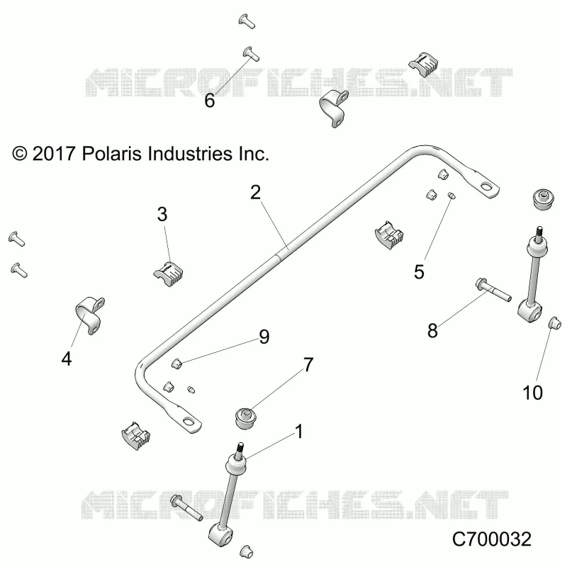 FRONT SUSPENSION STABILIZER BAR- R18RRE99NS (C700032)