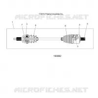 ANTRIEB, DRIVE SHAFT, FRONT