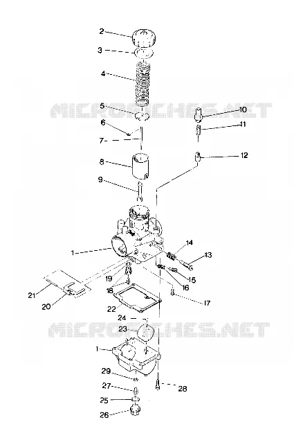 VERGASER TRAIL DEALER MUST VERIFY  JETTING   VERGASER NUMBERS (4919281928032A)