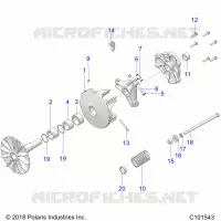 ANTRIEB, PRIMARY CLUTCH