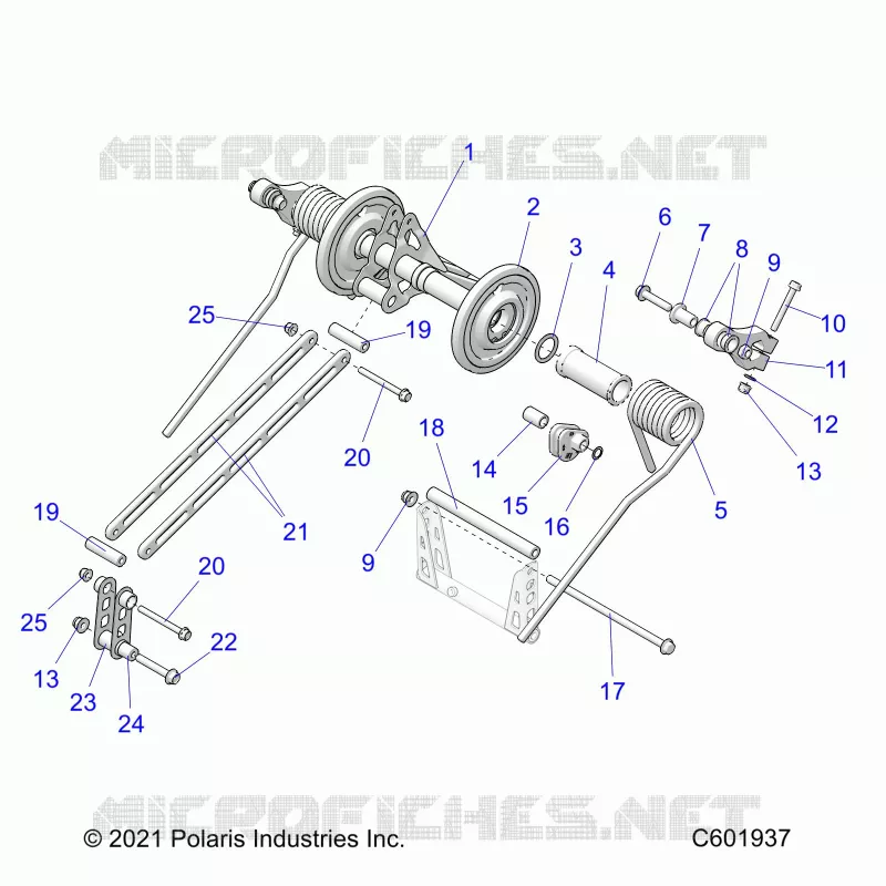 SUSPENSION, HINTER DREHMOMENTARM