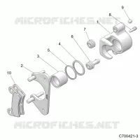 BRAKES, HINTERSATTELS