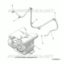 DRIVE TRAIN, FRONT GEARCASE MOUNTING