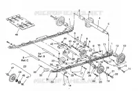 SUSPENSION ASSEMBLY TRAIL DELUXE/0930243 (4923222322022A)