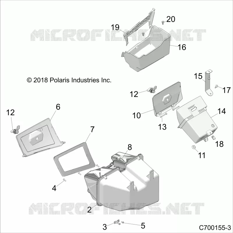 FRONT STORAGE BOX