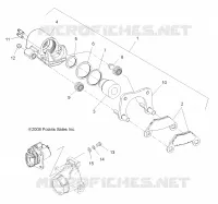 BREMSES, MID CALIPERS