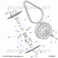 ANTRIEB, SECONDARY CLUTCH