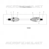 ANTRIEB, DRIVE SHAFT, FRONT