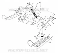 FRONT SUSPENSION AND SKI SPORT AND SPORT GT (4919271927009A)