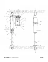 SUSPENSION, IFS SHOCK, HI LO ADJ., SNOW CHECK OPTION (7044384)