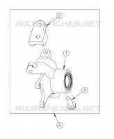 LENKUNG, KNUCKLE, LEFT, 9.21 DISC