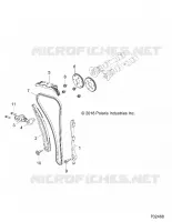 CAM CHAIN AND TENSIONER