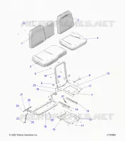 SITZ ASM. AND SLIDER