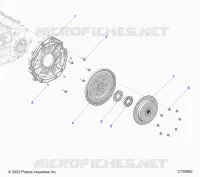 ENGINE, ÃŒBERTRAGUNG ADAPTOR AND FLEX PLATE
