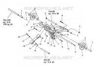FRONT Drehmomentarm 500 EFI/0930674 and  500 EFI SKS/0930574 (4922962296021A)