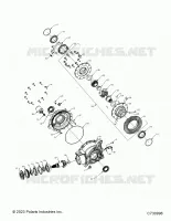 ANTRIEB, REAR GEARCASE INTERNALS