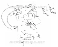ABGASSYSTEM 440 XCR SP 0961760 (4931583158C002)