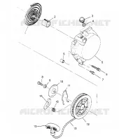 RÜCKZUG ANLASSER  XPLORER 4X4 W959140 (4930223022D006)