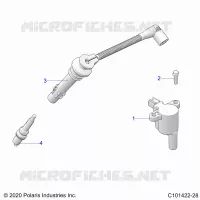 ELEKTRIC, IGNITION COIL, WIRE AND SPARK PLUG