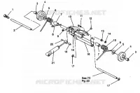 HINTER Drehmomentarm LITE 0943433,STARLITE 0943427 and  LITE DELUXE 094 (4924992499022A)