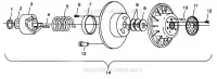 angetriebene Kupplungs WIDETRAK LX 0982065 and EUROPEAN WIDETRAK LX E982065 (4943884388C001)