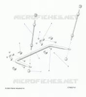 SUSPENSION, REAR STABILISATORSTANGE