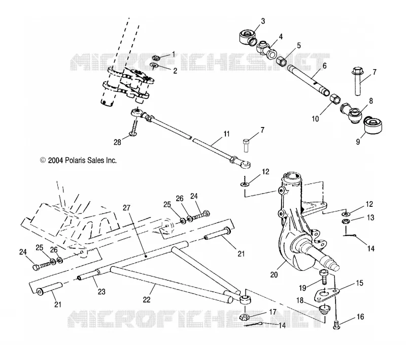 A-ARM and STREBE MOUNTING
