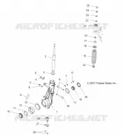 FRONT SUSPENSION STREBE