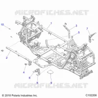CHASSIS, MAIN RAHMEN