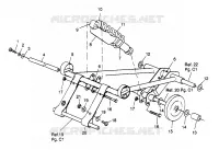 FRONT Drehmomentarm (SKS) 500 SKS 0972564, EUROPEAN 500 SKS E972564 (4938393839C005)