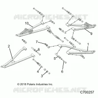 FRONT SUSPENSION CONTROL ARMS