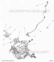ANTRIEB, MAIN GEARCASE MOUNTING