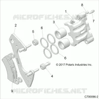 VORDERBREMSE CALIPER