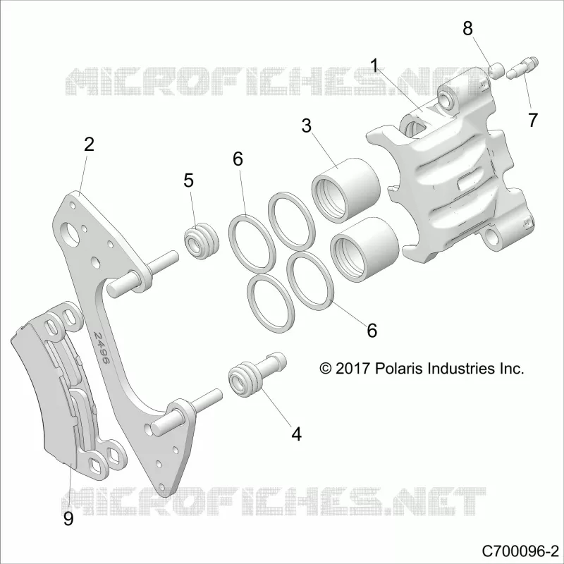 VORDERBREMSE CALIPER