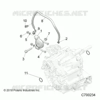DRIVE TRAIN, MAIN GEARCASE MOUNTING