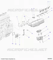 AUFNAHME MANIFOLD AND FUEL RAIL