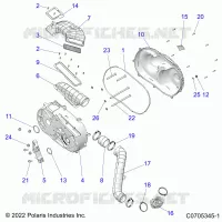 ANTRIEB, CLUTCH COVER AND DUCTING