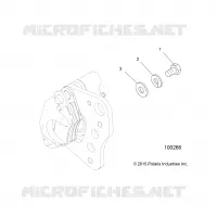 VORDERBREMSE CALIPER MOUNTING