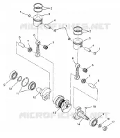 KOLBEN   KURBELWELLE LITE 0983433 AND LITE DELUXE 0983431 (4941864186C005)