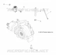 ANTRIEB, GETRIEBEGEHÄUSE MOUNTING, FRONT
