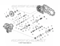 ANTRIEB, MAIN GETRIEBEGEHÄUSE INTERNALS