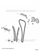 CAM CHAIN AND TENSIONER