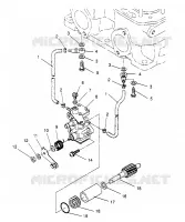 PUMPE 500 CARB 0962764, 500 CARB SKS 0962564,  500 CARB SKS E96 (4931873187D004)