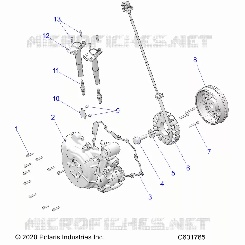 ELEKTRIC, IGNITION SYSTEM, W/STATOR COVER